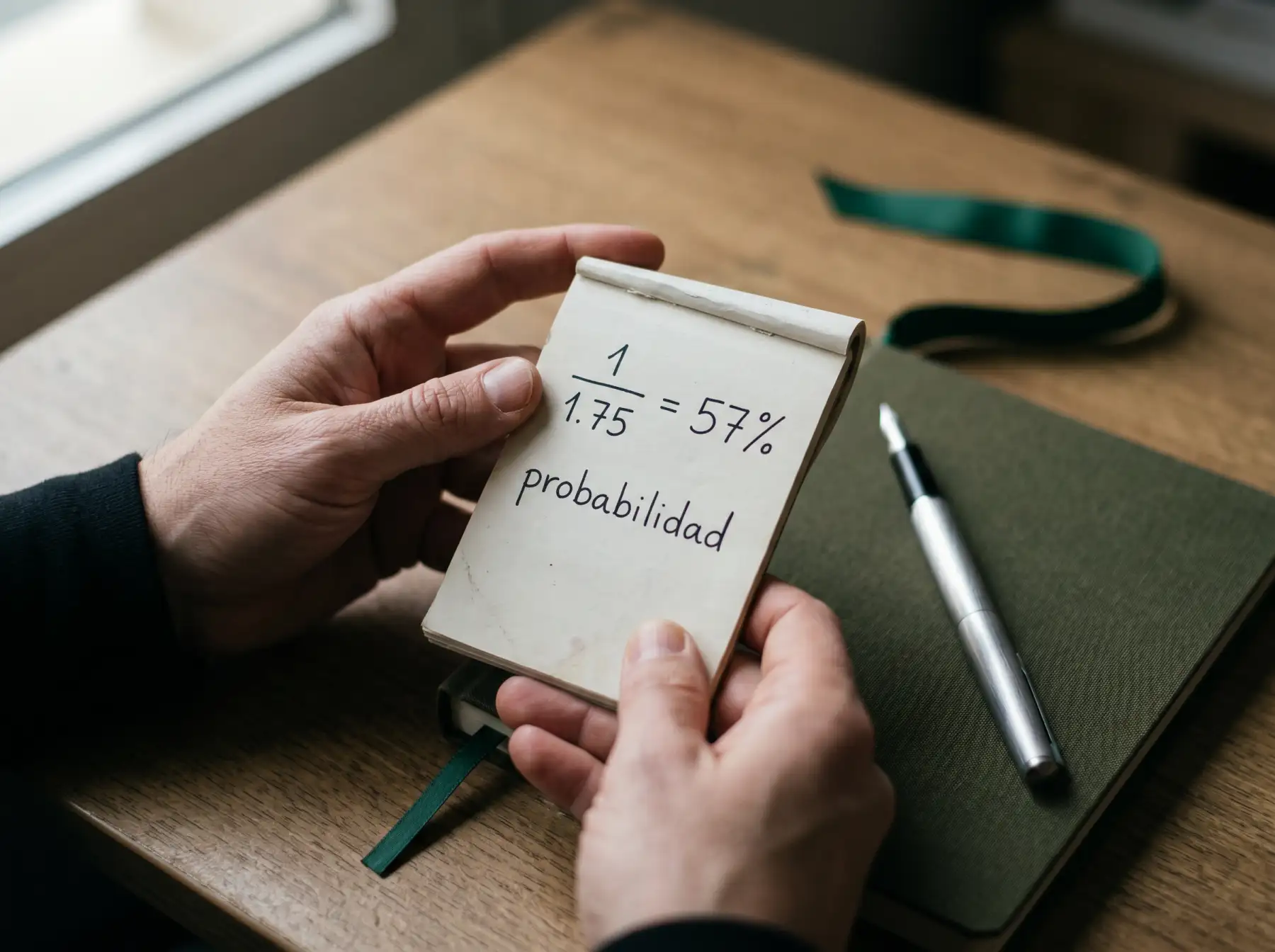 Lectura de una cuota decimal y cálculo de probabilidad implícita en apuestas de LaLiga